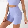 Desgerir als yoga aloe shorts mulher calça de calça as mulheres elevador de cintura alta feminino mel pêssego quadril tight triplo calças de fitness de rosca rápida