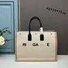 Tote Bag Fashion Canvas Totes Letters Flower Portable Beach Shoulder Shopping Casual Beach Bag Large Capacity Handbag Wholesale