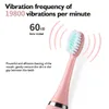 Barn Elektrisk tandborste med byt ut penselhuvuden Kids Cartoon Tandborste Ultrasonic Sonic Electric Tooth Brush Huvud 240419