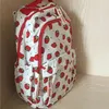 Skolväskor tecknad söt stor kapacitet ryggsäck kawaii söt jordgubbar axel väska datalagring kvinnors ryggsäckar