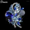 Brooches Donia Jewelry Large Diamonds Full Of Colors And Brooch Alloy High-grade Imitation Zircon Crystal Clothes