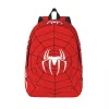 Bags Limited Edition Spider Web dla nastolatków studenckich torby szkolne torby Man fiiire ​​Canvas Daypack Elementary High College Trwałość