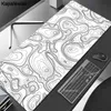 TOUSE PADS PROGLITÀ PIÙ Topografiche da gioco topografico MOUSEPADS RAGGIO TAGNO Gamer MousePAD tappetino per mouse grande tappetino da banco esteso tappetini tastiera in bianco e nero Y240419