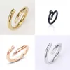 Designer Quality Love Ring Stainless Steel Fashion Women Men Wedding Jewelry Lady Party Gifts Diamond Gold Plated Band Rings Size 5-11 Sier Rose Black s