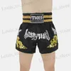 남자 반바지 Muay Thai MMA 킥복싱 반바지를 잡는 CrossFit Boxeo 트렁크 남녀 남자 소년 여자 소녀 훈련 전투 샌다 스포츠 짧은 바지 t240419