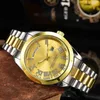 2024 MENS HOT SESSILL DUBBELA KALENDAR 3-PIN Labor Watch Steel Band Business Watch