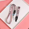 Personalized Creative Embroidery offs Letter Tide Brand Wristband Hand Rope Key Chain Pendant Diy Mobile Phone Case Neck Universal