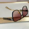 Lunettes de soleil carrées fer noire / gradient rose Femmes d'été Sénois Gafas de Sol Designer Sunglasses Shades Occhiali da Sole UV400 Protection Eyewear