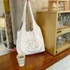 Bag Frauen Eis Eis Schulter täglich Einkaufstaschen Studenten Bücher große Kapazität Baumwolltuch Handtaschen Tasche für Mädchen