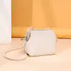 Carteiras Bolsa de ombro de couro genuíno macio Mulheres 2023 Novas bolsas de luxo de luxo carteira feminina casual casual bola crossbody gotes de moda