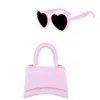 Little Girls Geldbörse Designer Kinder Taschen Handtasche Sonnenbrille Kidtasche Sets Bolsas Inspirada 240418