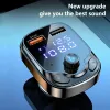 4.8a Car Bluetooth 5.0 FM -передатчик 2 USB Fast Charger QC3.0 Fast USB Type C Carem