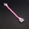 Link braccialetti rosa 1017 alyx 9sm uomini donne fibbia 1: 1 bracciale di alta qualità catena metallica classica