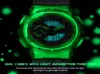 Stor klocka gshock lysande transparenta klockor digital sportstudent multifunktion elektroniska armbandsur Zegarek Damski8769101