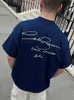 Herren-T-Shirts 2024 Cole Buxton Modebrief T-Shirt Lose Cason Cotton T-Shirt Running Sport T-Shirt Gym Männer T. Frauen Top T240419