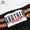 Heren shorts Muay Thai shorts geborduurde heren kinderen taekwondo training shorts gym kooi vechten taekwondo broek vechtsporten kleding t240419