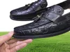 2022 Derby Men Shoes Dress Fashion Formal Fabriqué à la main Geuthine Leather Luxury Designer Office Office Business Shoe For Man9454747
