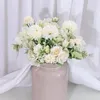 Dekorative Blumen Nordische INS -Simulation Rose Hochzeit Handbouquet -Pographie Requisiten Blume Home Dekoration