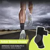 Ankle Support Compression Sleeve - Relieve Achilles Tendonitis, Joint Pain, Plantar Fasciitis Garter