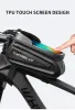 أكياس عجلة حتى 7.0 بوصة حقيبة دراجة شاشة تعمل باللمس الجديد تصميم دراجة دراجة مقاومة للماء دراجة أنبوب الأنبوب.