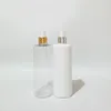 Speicherflaschen 15pcs 400 ml leeres Goldspray für Parfums Pet Clear Container mit Sprühpumpe feine Nebelflasche Kosmetische Packung