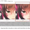Poussions de souris poignets Rests Tokisaki Kurumi Thémots bombés Mousepad Anime Date A Sexy Sexy Oppai Aldult 3D PAD MOUSE AVEC SILICONE GEL REST Y240419