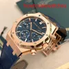 Womens AP pols Watch Heren Royal Oak Series 26240or Black Face 18K Rose Gold Mens Automatic Mechanical Watch