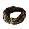 Top Fashion Women Hat a strisce femmine berretti da seno a strisce per leopardo in poliestere casual Cappuccetto due Cappelli caldi a molla autunnale 240419