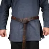 Ceintures en boucle en relief boucle boucle en cuir ceinture rivet costume accessoire médiéval renaissance celtique homme viking pirate larque imprimé