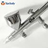 02mm Çift Eylem Airbrush Kalem Hava Fırçası Püskürtme Tabancası Püskürtücü Makyaj Aracı Çivi Sanatı Vücut Dövmeler Kek Oyuncak Modelleri 240408