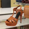 Sandalen met hoge hakken voor vrouwen Designer vrouwelijke kledingschoenen klassieke trouwschoenen voor dames stiletto damespompschoenen