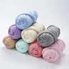 500g1kg Thick y Yarn Cored Cotton Wool Tube Crochet for DIY Blanket Hat Bulky Arm Roving Hand Knitting Spin 240411