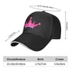 Y2K Pink Princess Tiara purple Baseball Cap Military Cap Man Sunhat Wild Ball Hat For Men Womens 240411