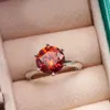 Сертифицированное кольцо GRA GRA RING VVS1 LAB DIAMD SOLITAIRE RING для женщин обручальное обручальное обручальное участие