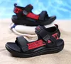 Sandals Hot Sale 2024 Summer Children Sandals Fashion Sneakers Boy Girls Outdoor Beach Shoes Kids Non-Slip Footwear Sandals 240419