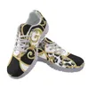 Lässige Schuhe Instantarts Frauen Sneakers Mode Barock Leopard Design Flach für Damen Outdoor-Schnürgitter Zapatos