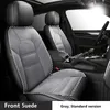 Custom Fit Front Alcan Tara Skórzane siedziska mieszane 2 rzędy 4-5 Seaters Pełny zestaw Dostosuj do Audi A6 A4 A1 Q5 Q5 Q7