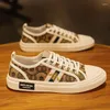 Casual Shoes European Station Men's 2024 Spring Board Fashion Hugh Canvas Tide