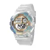 LED Digital Watch for Watouf Waterproof Causal Sports Watches Panie Przezroczyste zegarek na rękę Wristwatch RelOJ Mujer