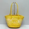 Women Mesh Straw hallow out Grass Bags Fashion Summer large HOBO bohemian style beach handle handbag women designer totes shoulder big knit