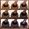 10pcs Color Color Gel Rigoux de ongles Set Terre marron semi-permanent Gel UV Chocolat d'automne Hiver Faire un gel d'art nail Vernis 240416