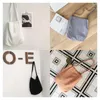 Tas dames canvas schouder vaste kleur tote zachte stoffen stof handtas grote capaciteit studenten boeken eco herbruikbare shopper tassen