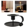 Candle Holders Iron Candlestick Stand Holder Vintage Retro Style Classic Look Taper For Wedding Decoration Accessories