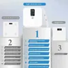Vücut Ağırlık Ölçekleri 8 Elektrot Vücut Ağırlığı Ölçeği Dengesi Ekran Dijital Ölçekli BMI Bluetooth Vücut Yağ Banyo Ölçekleri 240419