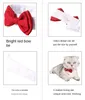 Abbigliamento per cani 1pc cucciolo di cuccioli per pet dogs regolabile con filo cravatta cravatto bowknot bowtie decorazioni per matrimoni per le vacanze