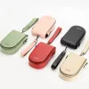 Tassen lederen kleine tas vrouwen mode mini tas voor telefoon 2022 groen rood zwart crossbody tassen dames roze abrikoos schoudertas vrouw