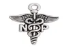 Alloy Medical Caduceus Charm Vintage Enfermeira NP Jóias DIY Charms 1822mm AAC16195273841