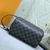 Косметические сумки модные сумки Lady Clutch Designer Bag Luxury Makeup Bag Travel Женская подлинная кожаная сумочка из тиснена