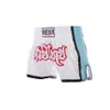 Summer Men and Women Net tela muay thai shorts resistentes MMA Pantalones de lucha Simple Beautiful Childrens Boxer Trunks 240408