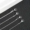 Bracelets de liaison de serpent en acier inoxydable pour femmes Bracelet à chaîne mince multicouche simple